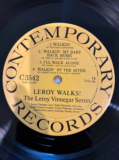 Leroy Vinnegar Sextet – Leroy Walks!