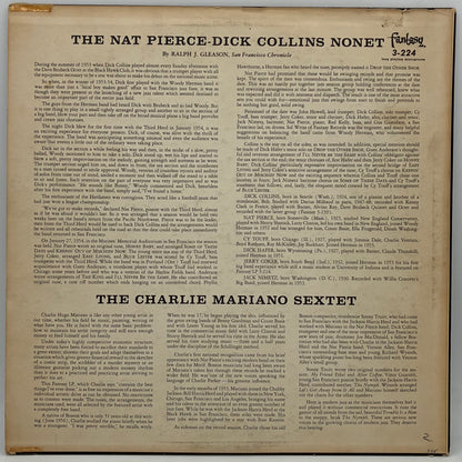 The Nat Pierce-Dick Collins Nonet / The Charlie Mariano Sextet – The Nat Pierce-Dick Collins Nonet / The Charlie Mariano Sextet
