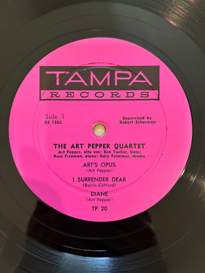 The Art Pepper Quartet – The Art Pepper Quartet