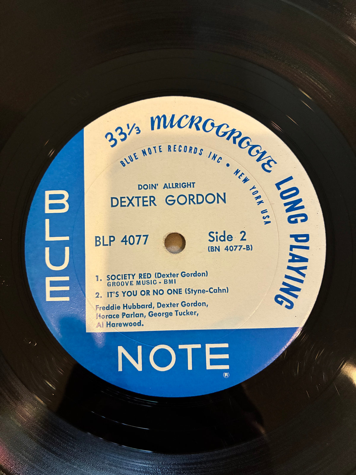 Dexter Gordon – Doin' Allright