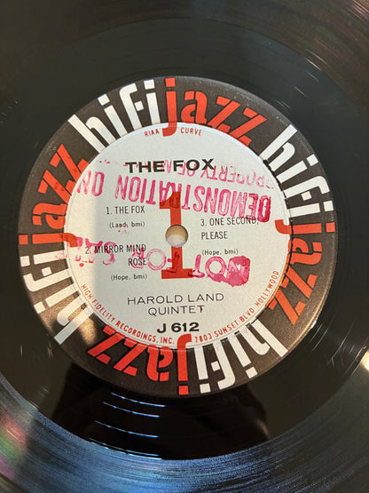 The Harold Land Quintet – The Fox