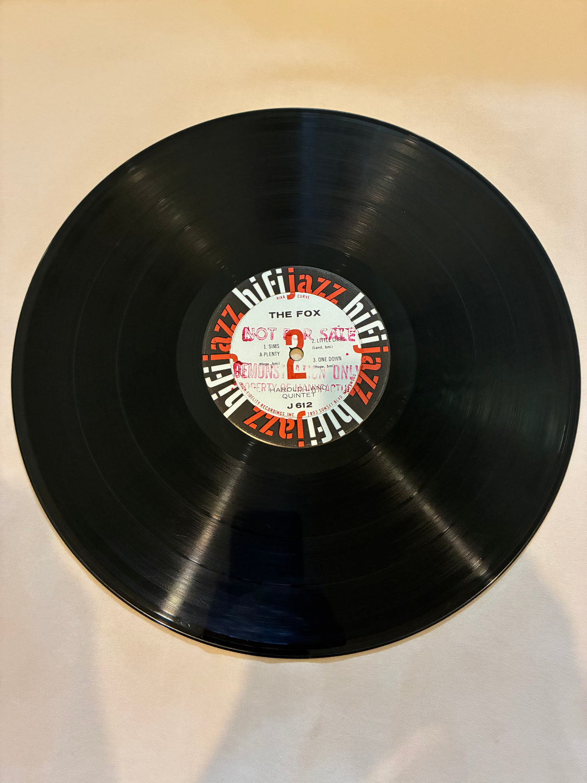 The Harold Land Quintet – The Fox