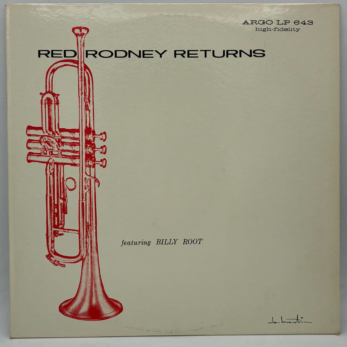 Red Rodney Featuring Billy Root – Red Rodney Returns