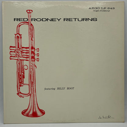 Red Rodney Featuring Billy Root – Red Rodney Returns