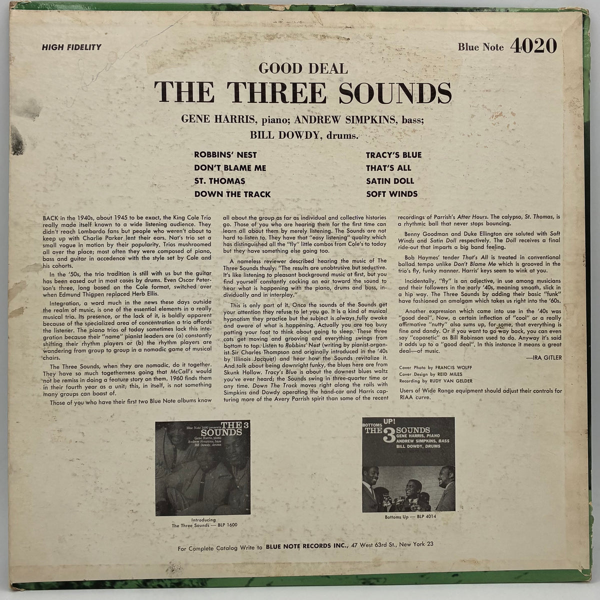 The Three Sounds – Good Deal
