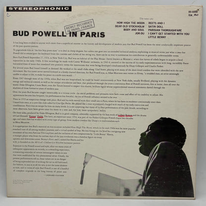 Bud Powell – Bud Powell In Paris