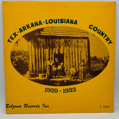 Various – Tex-Arkana-Louisiana Country 1929-1933