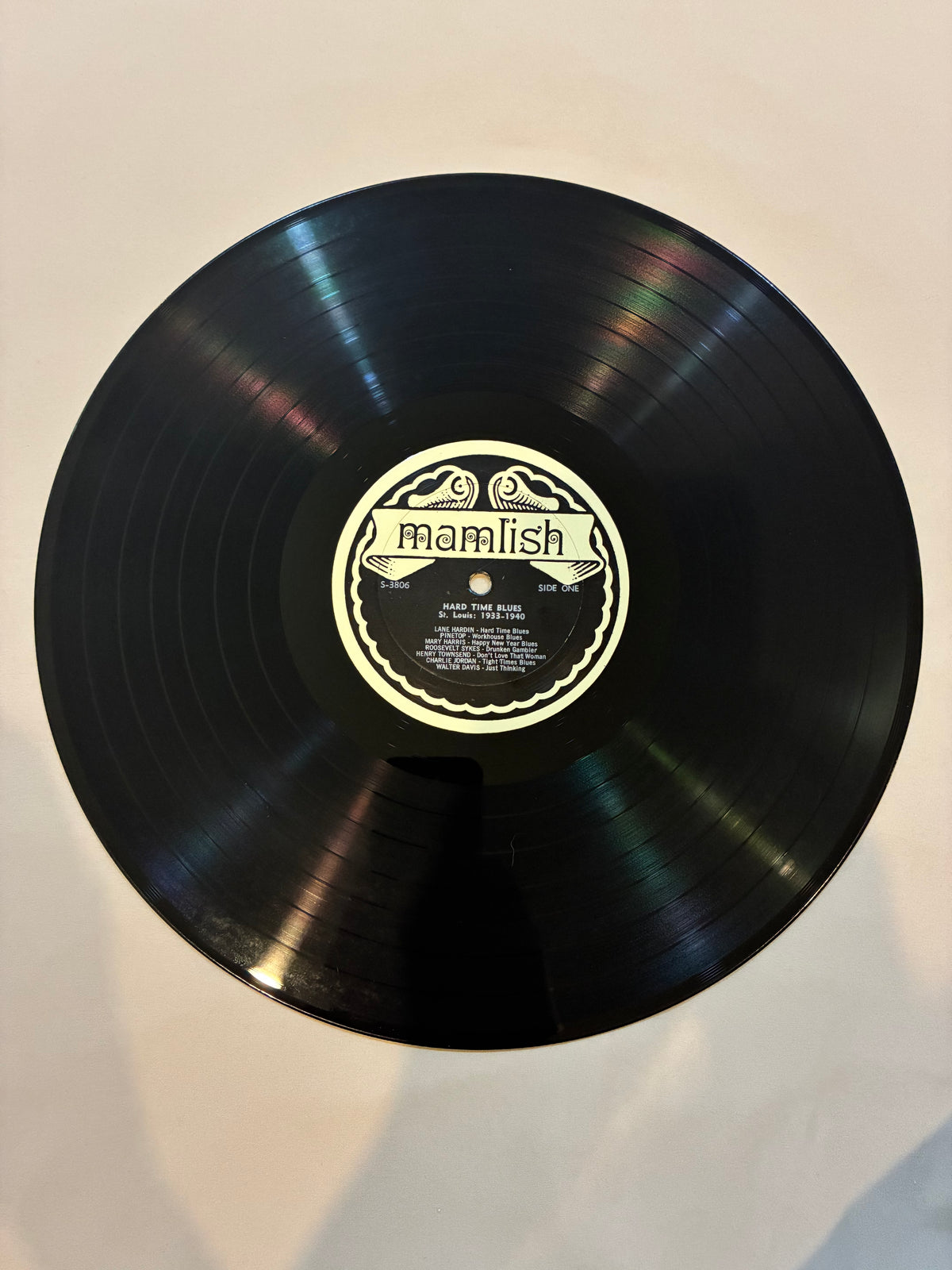 Various – Hard Time Blues - St. Louis 1933-1940