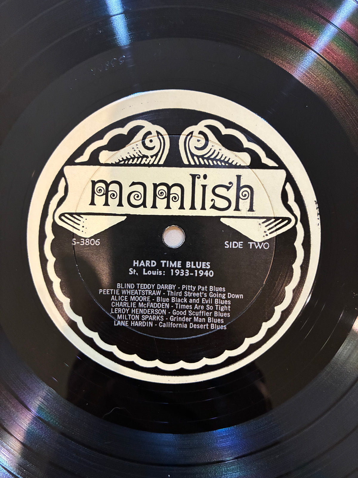 Various – Hard Time Blues - St. Louis 1933-1940
