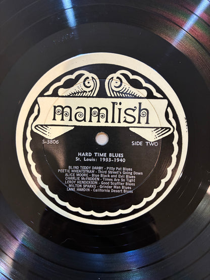 Various – Hard Time Blues - St. Louis 1933-1940