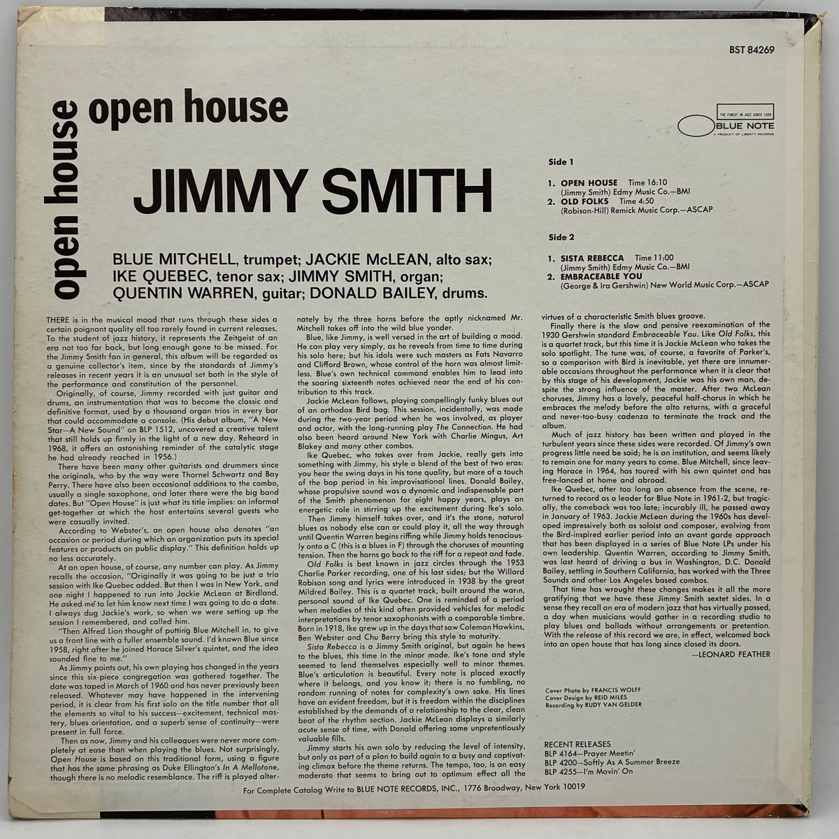 The Incredible Jimmy Smith – Open House