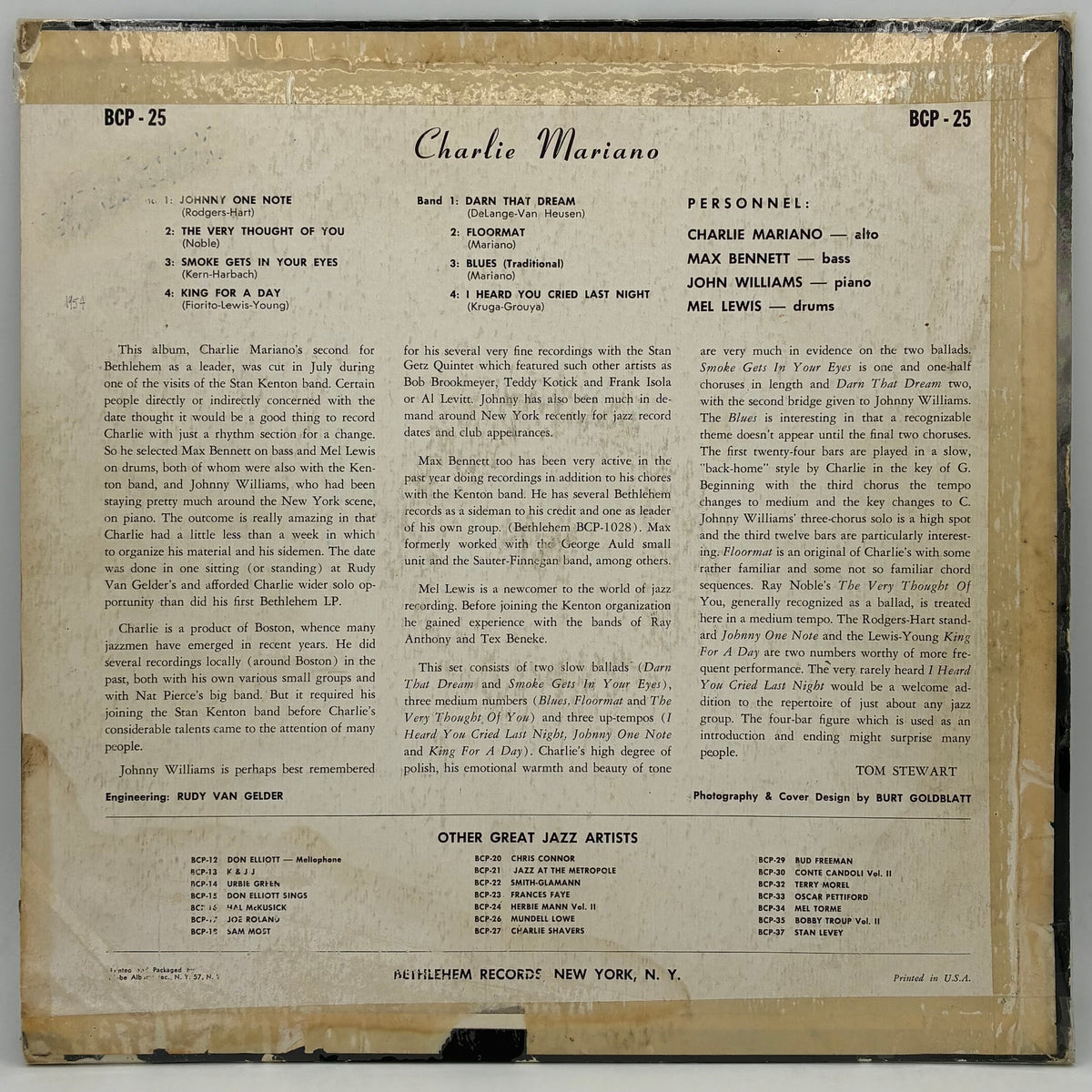 Charlie Mariano – Charlie Mariano