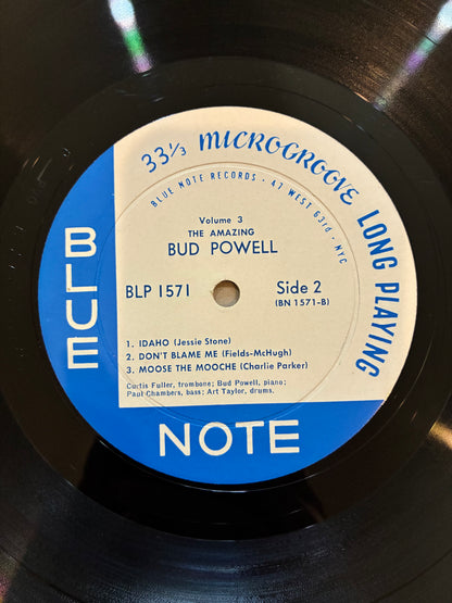 Bud Powell – The Amazing Bud Powell, Vol. 3 - Bud!