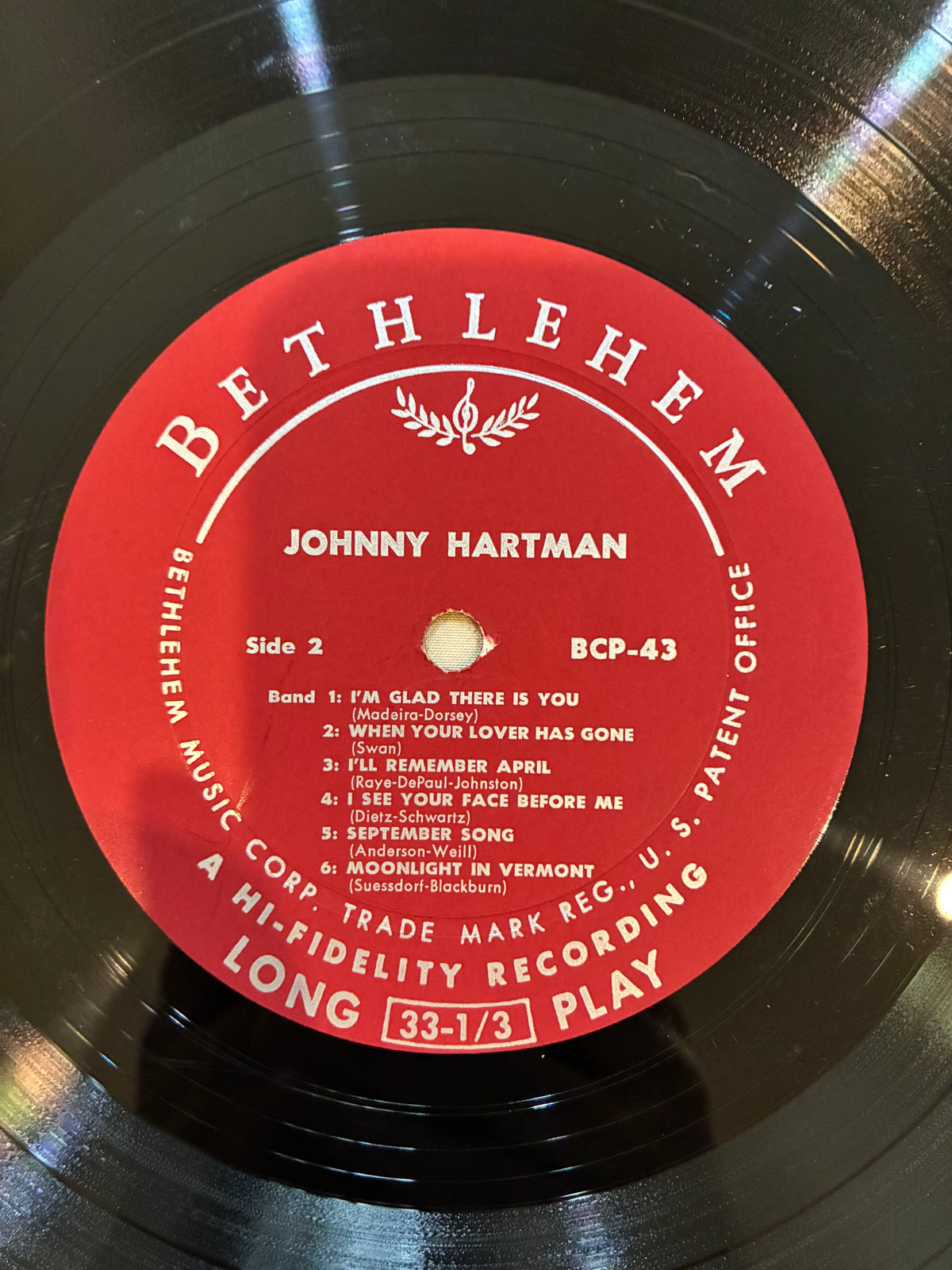 Johnny Hartman – Songs From The Heart