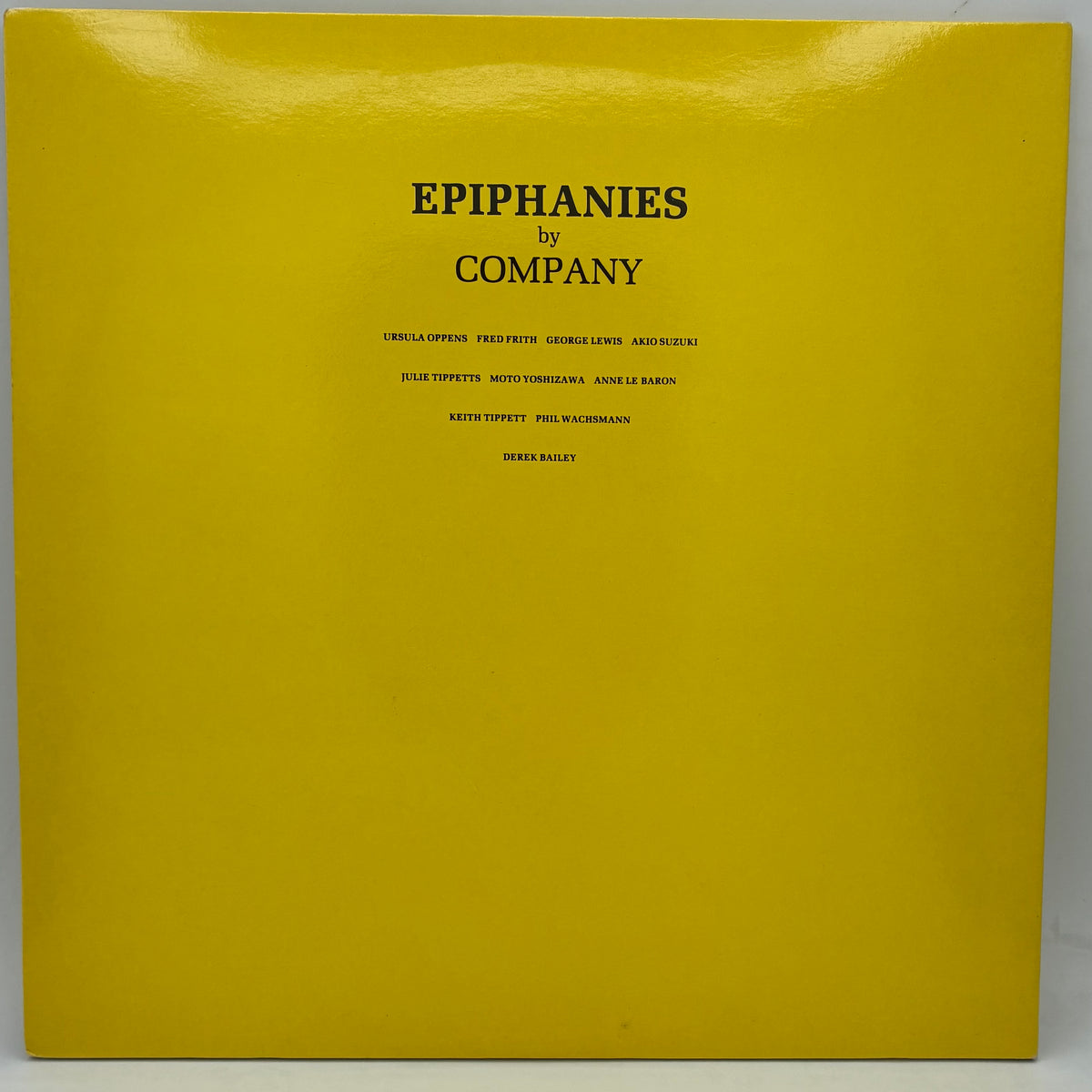 Company – Epiphany