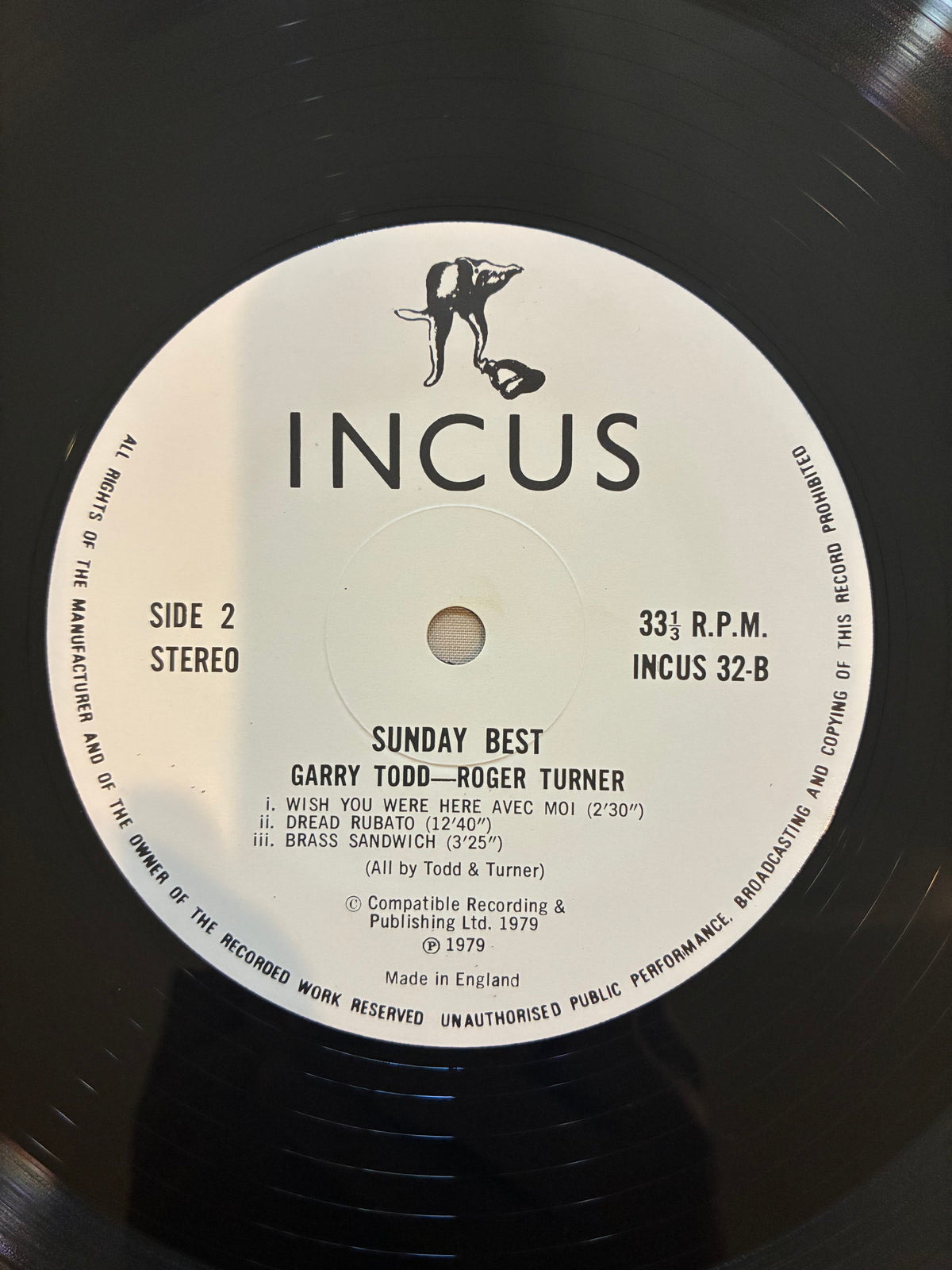Garry Todd - Roger Turner – Sunday Best