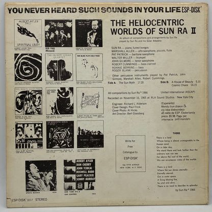 Sun Ra – The Heliocentric Worlds Of Sun Ra, Volume 2