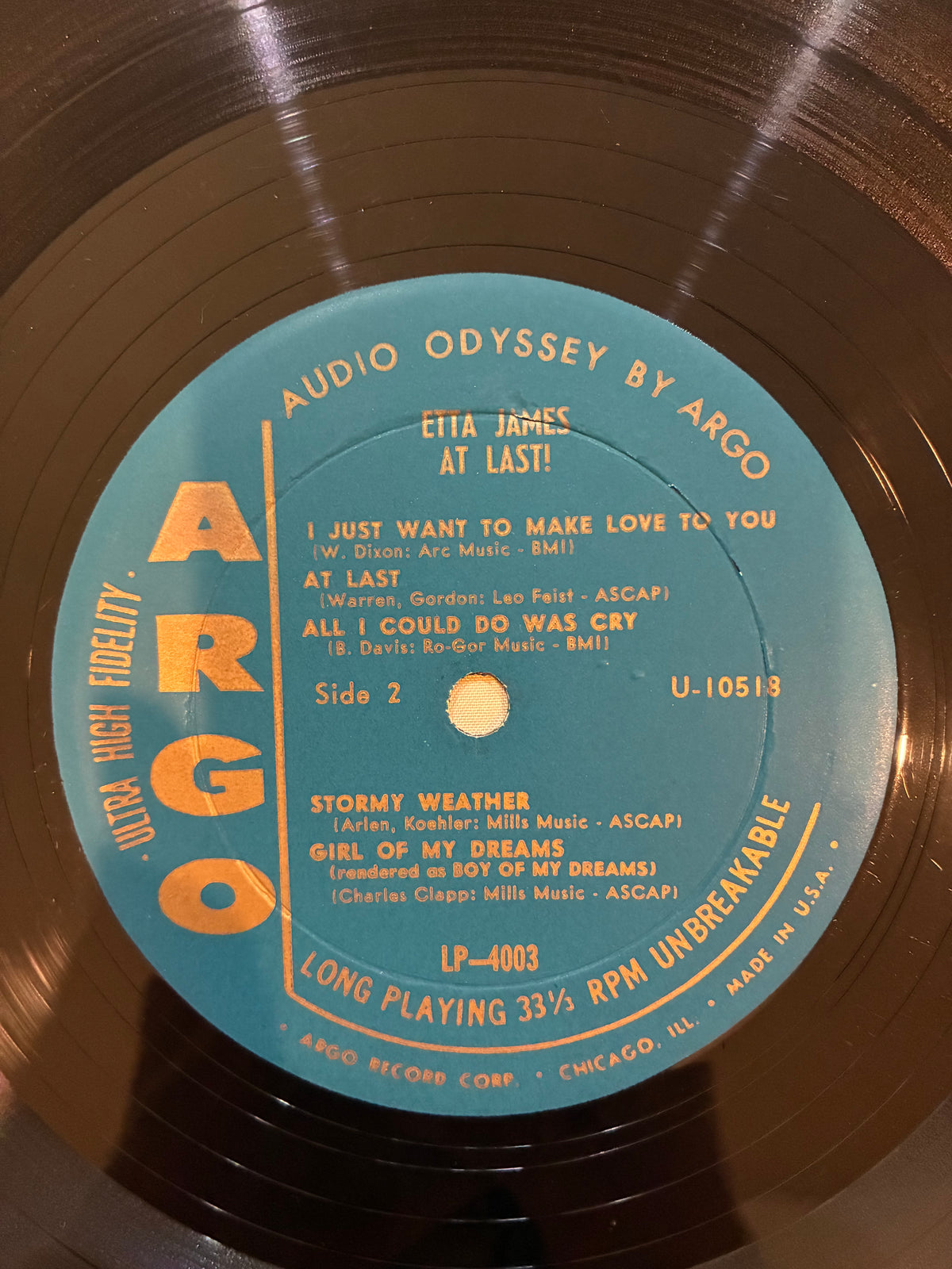 Etta James – At Last!