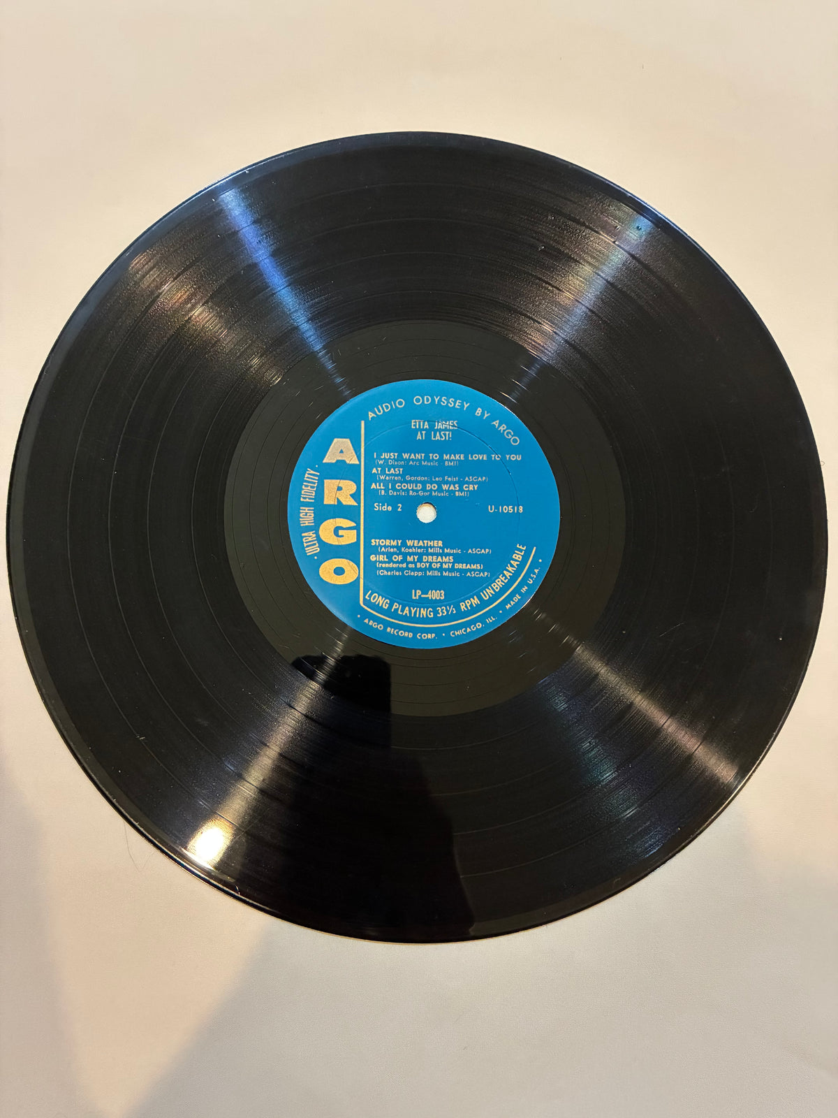 Etta James – At Last!
