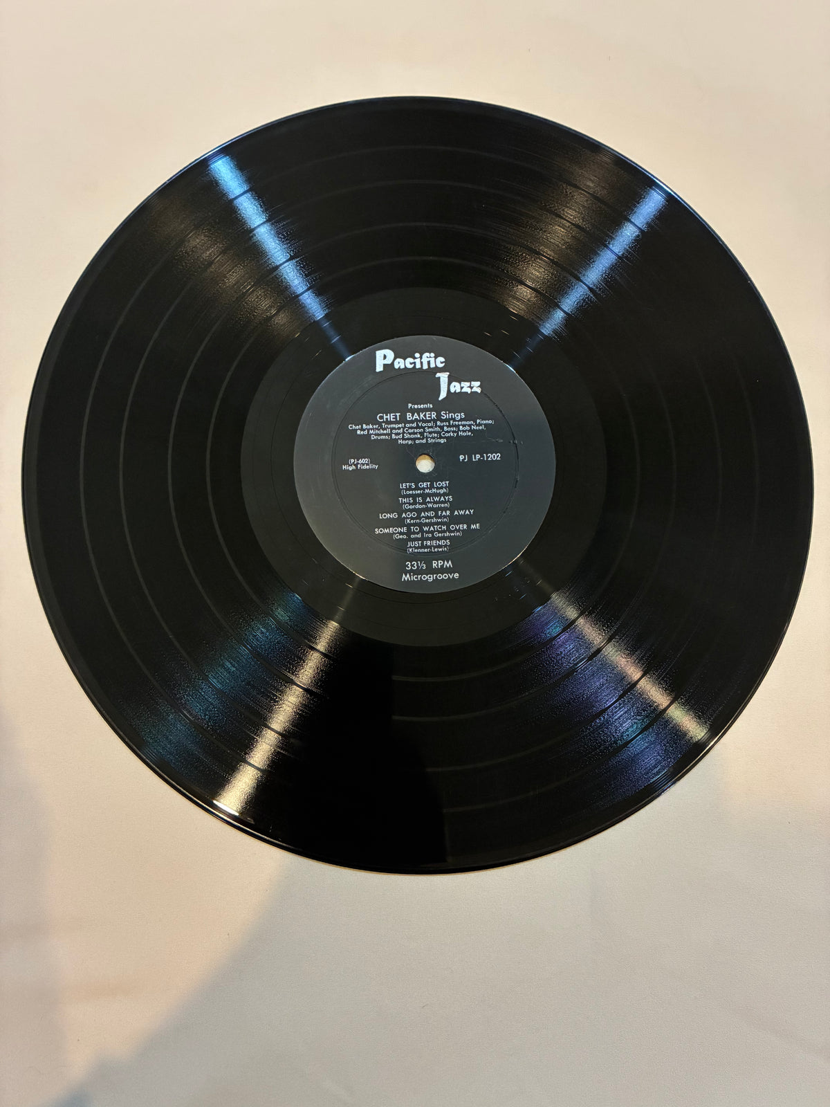 Chet Baker – Sings And Plays With Bud Shank, Russ Freeman And Strings