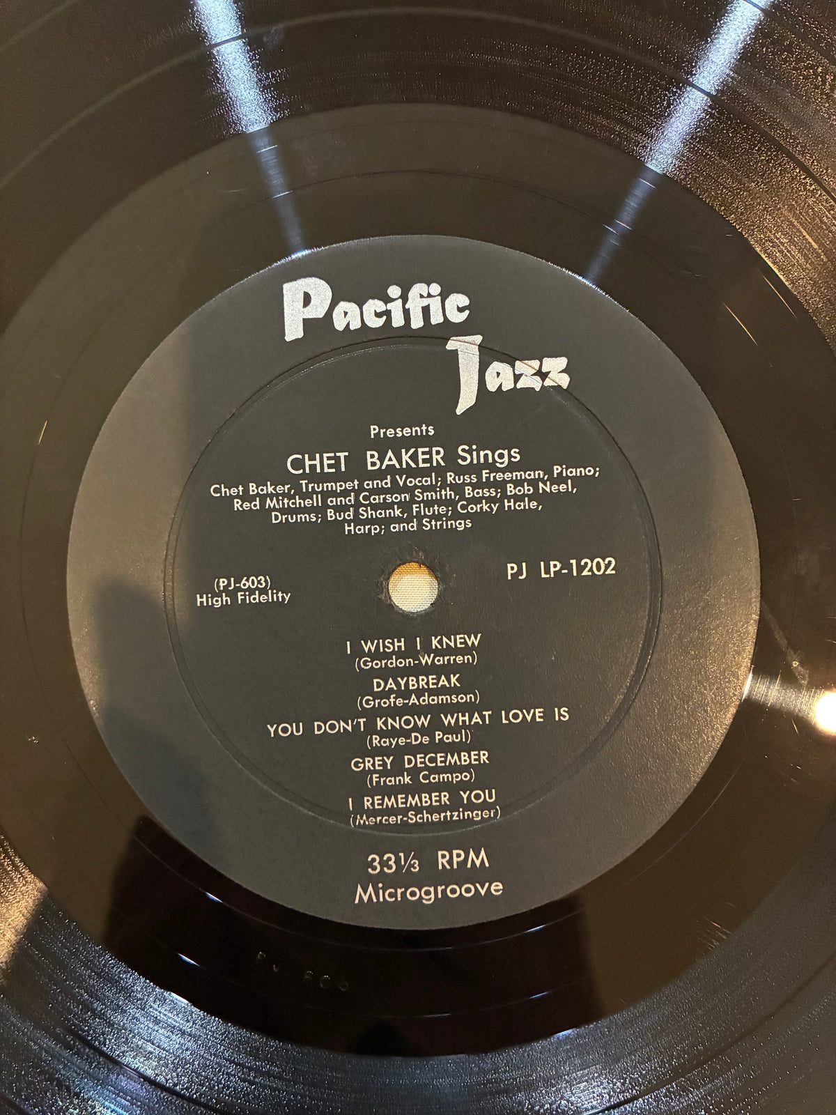 Chet Baker – Sings And Plays With Bud Shank, Russ Freeman And Strings