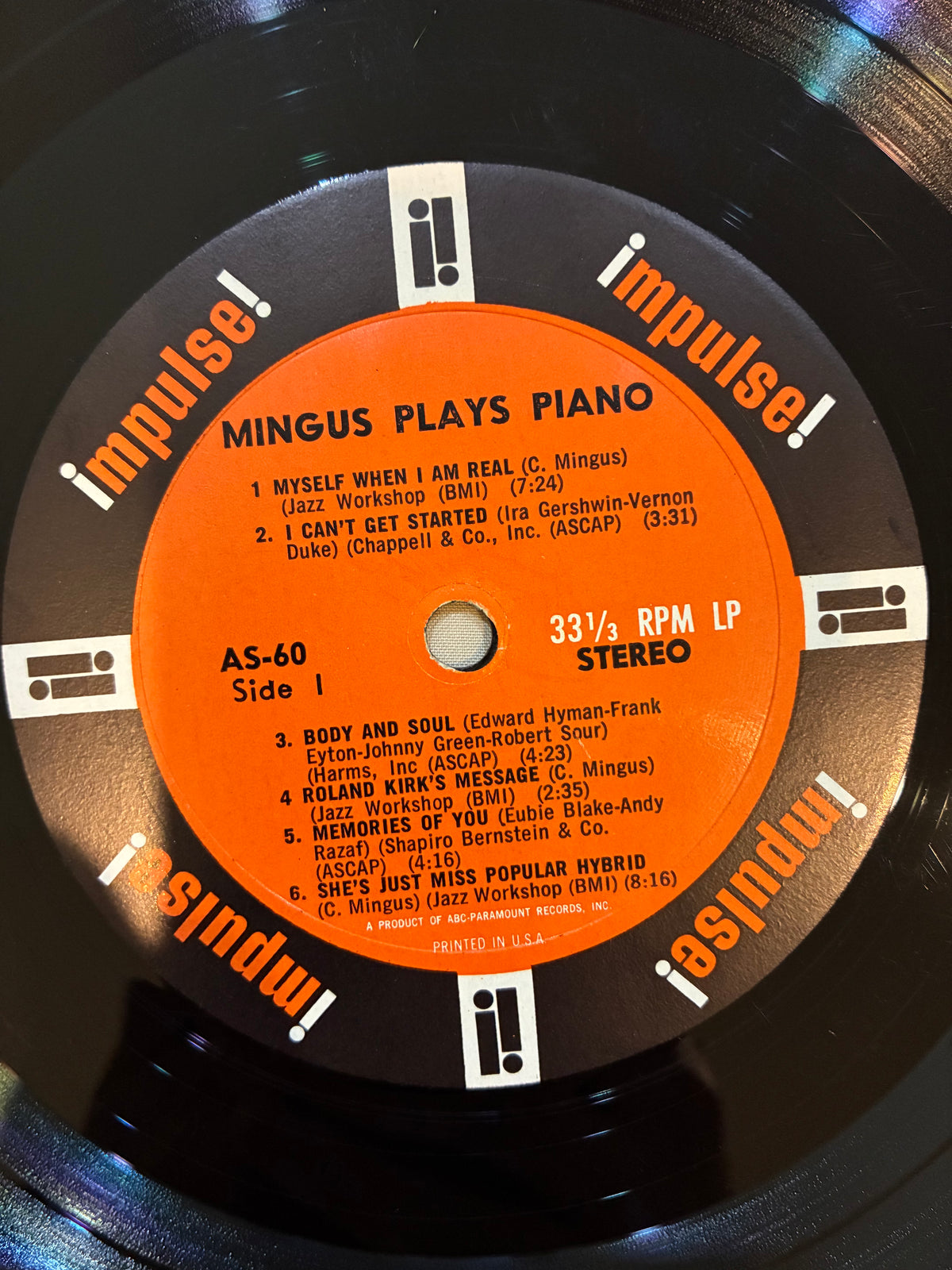 Charles Mingus – Mingus Plays Piano