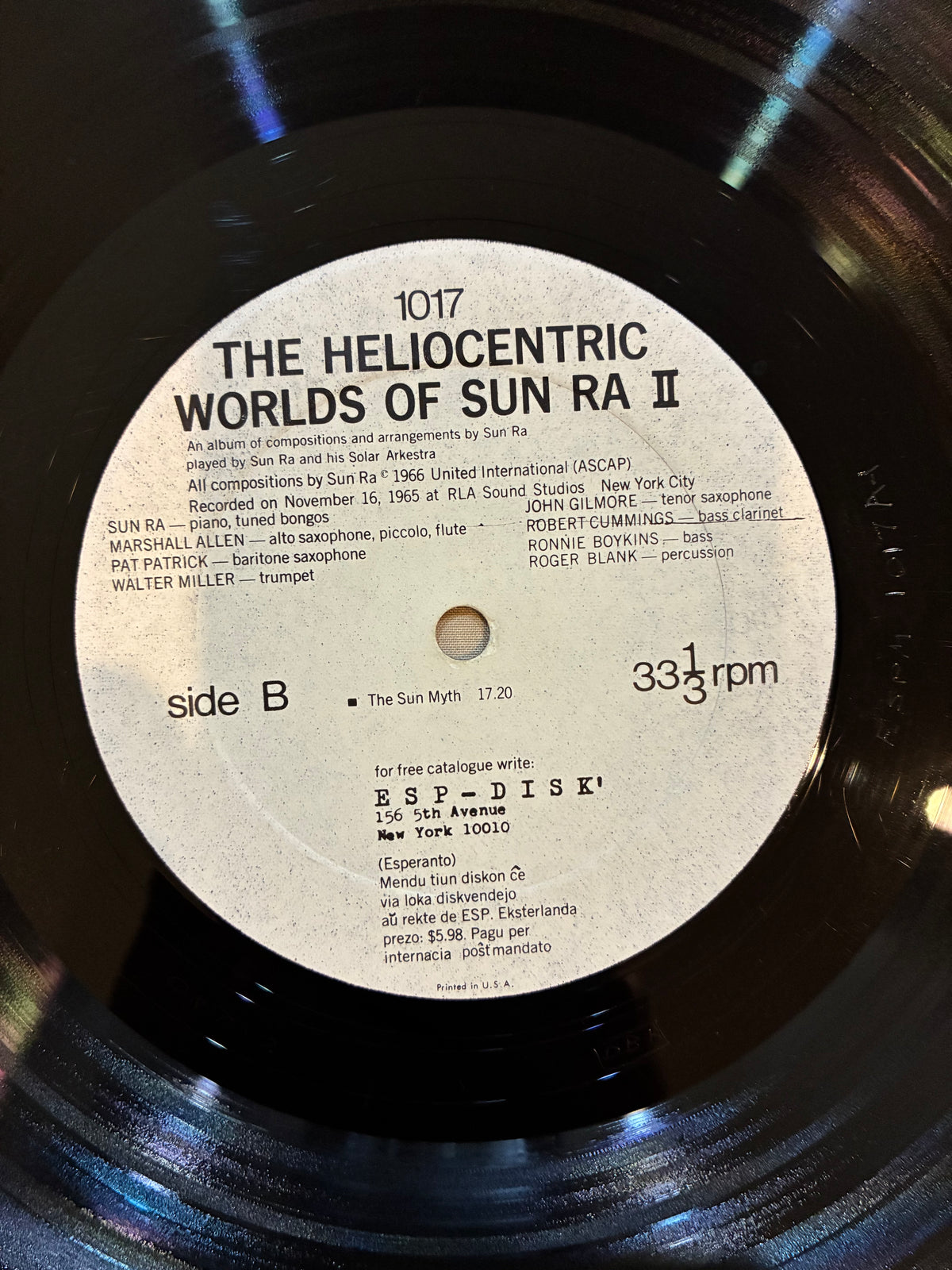 Sun Ra – The Heliocentric Worlds Of Sun Ra, Volume 2